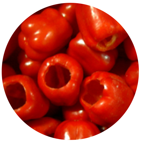 IQF Red Pepper Wholes